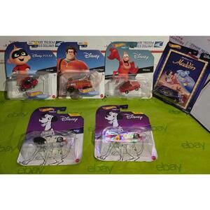 Hot Wheels Disney Die-Cast Character Car Lot